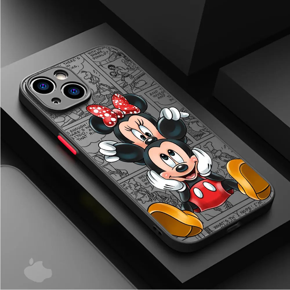 Funda para teléfono Mickey y Minnie Love ❤️
