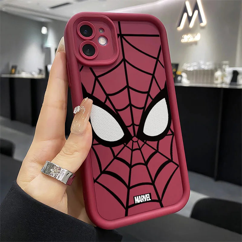 Funda de teléfono de TPU suave de Marvel Spider-Man 🕷️