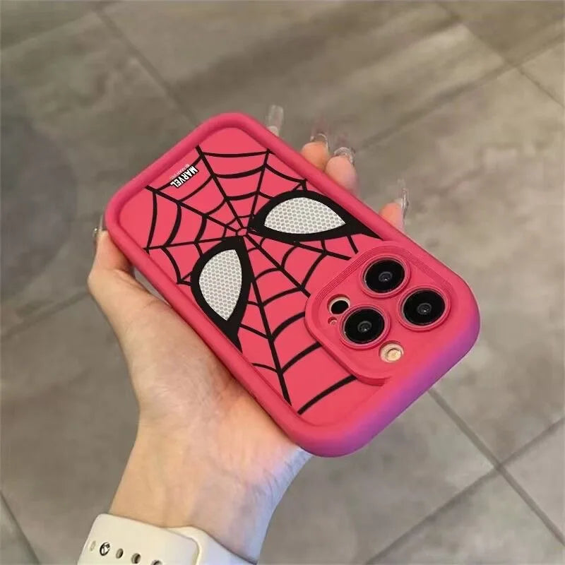 Funda de teléfono de TPU suave de Marvel Spider-Man 🕷️