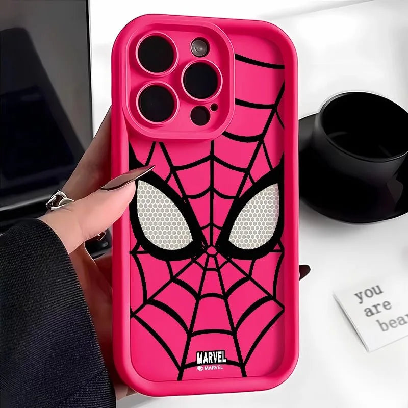 Funda de teléfono de TPU suave de Marvel Spider-Man 🕷️
