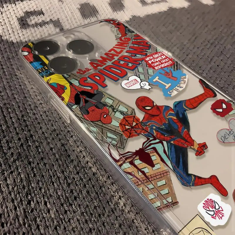 Funda para teléfono a prueba de golpes de Marvel Spider-Man 🕷️