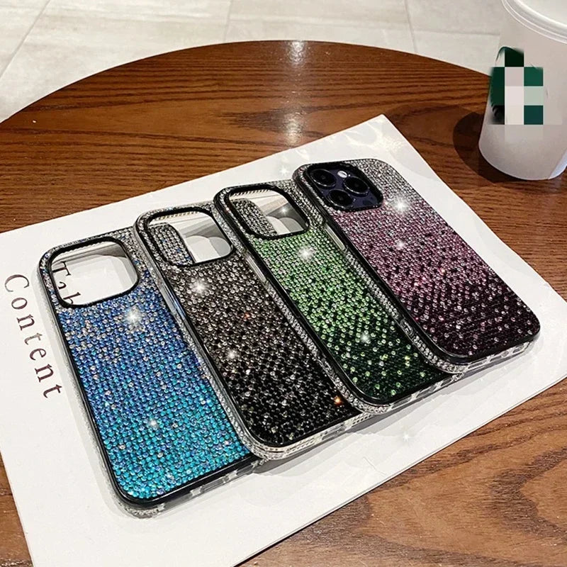 Estuche de borde brillante de lujo 💎
