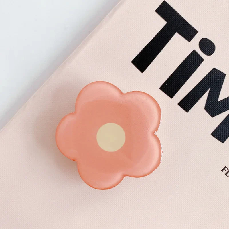 Soporte para anillo de teléfono de flores de dibujos animados 🌼 - ¡Bonito, práctico y seguro!