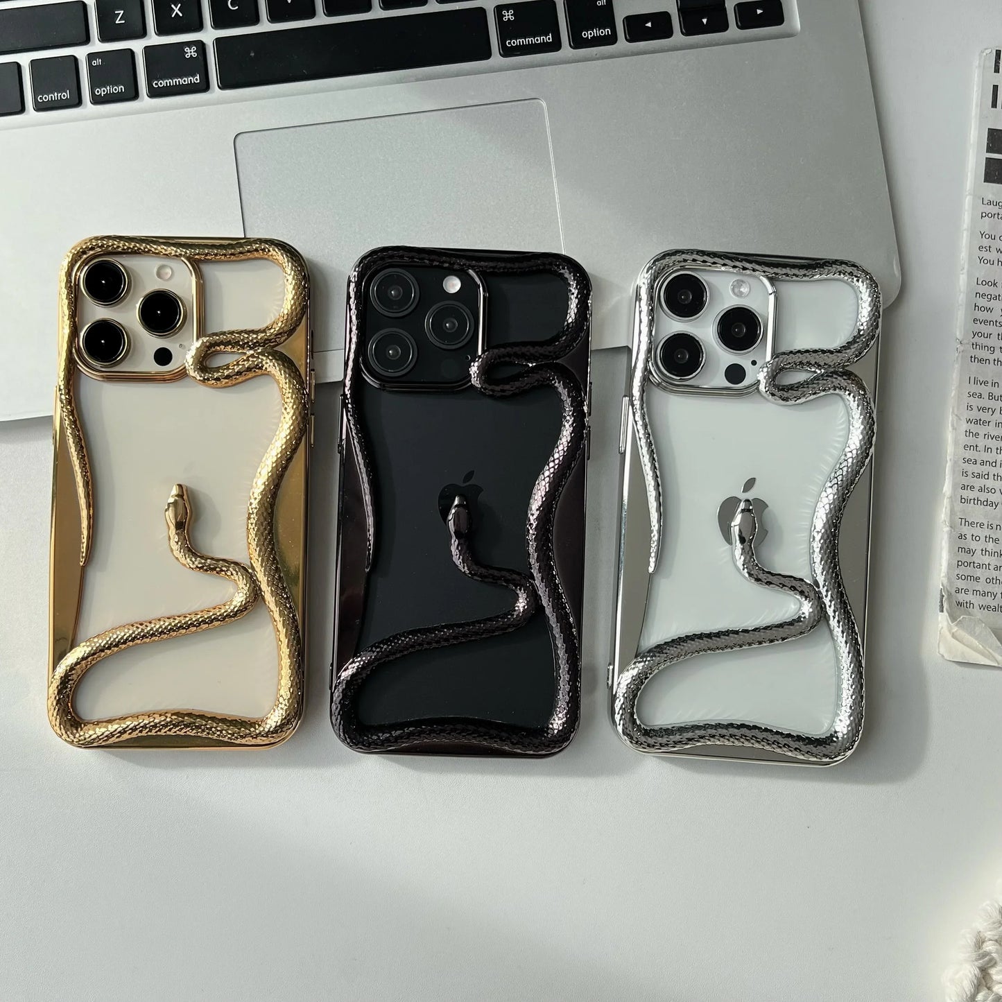 Funda para teléfono Hollow Snake - ¡Audaz y construida para impresionar! 🐍✨