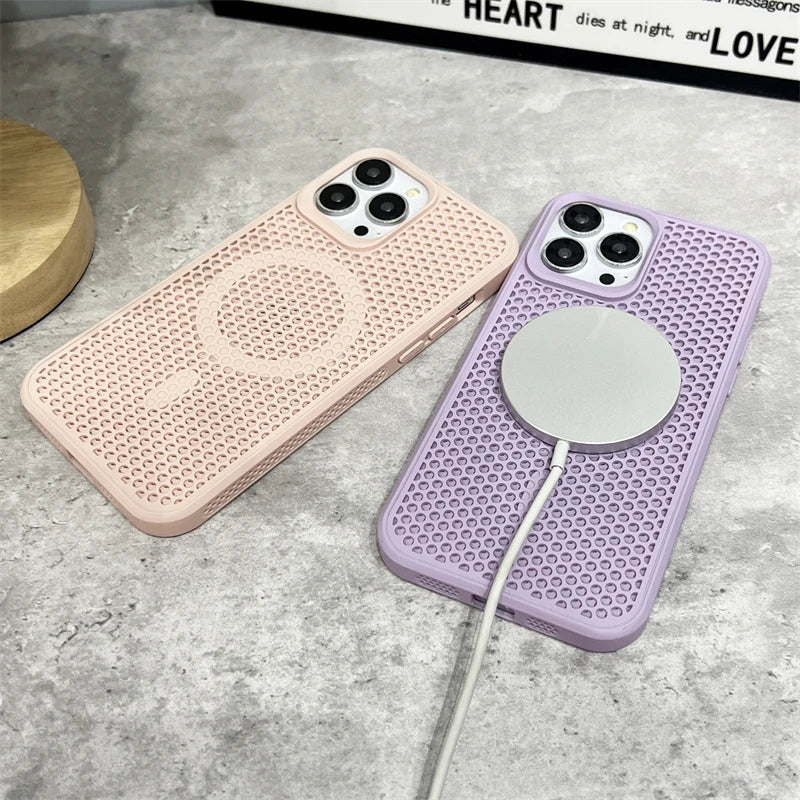 Malla de disipación de calor para MagSafe - ¡La mezcla perfecta de protección y rendimiento! 🔥