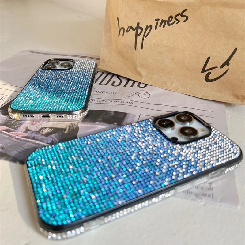 Estuche de borde brillante de lujo 💎