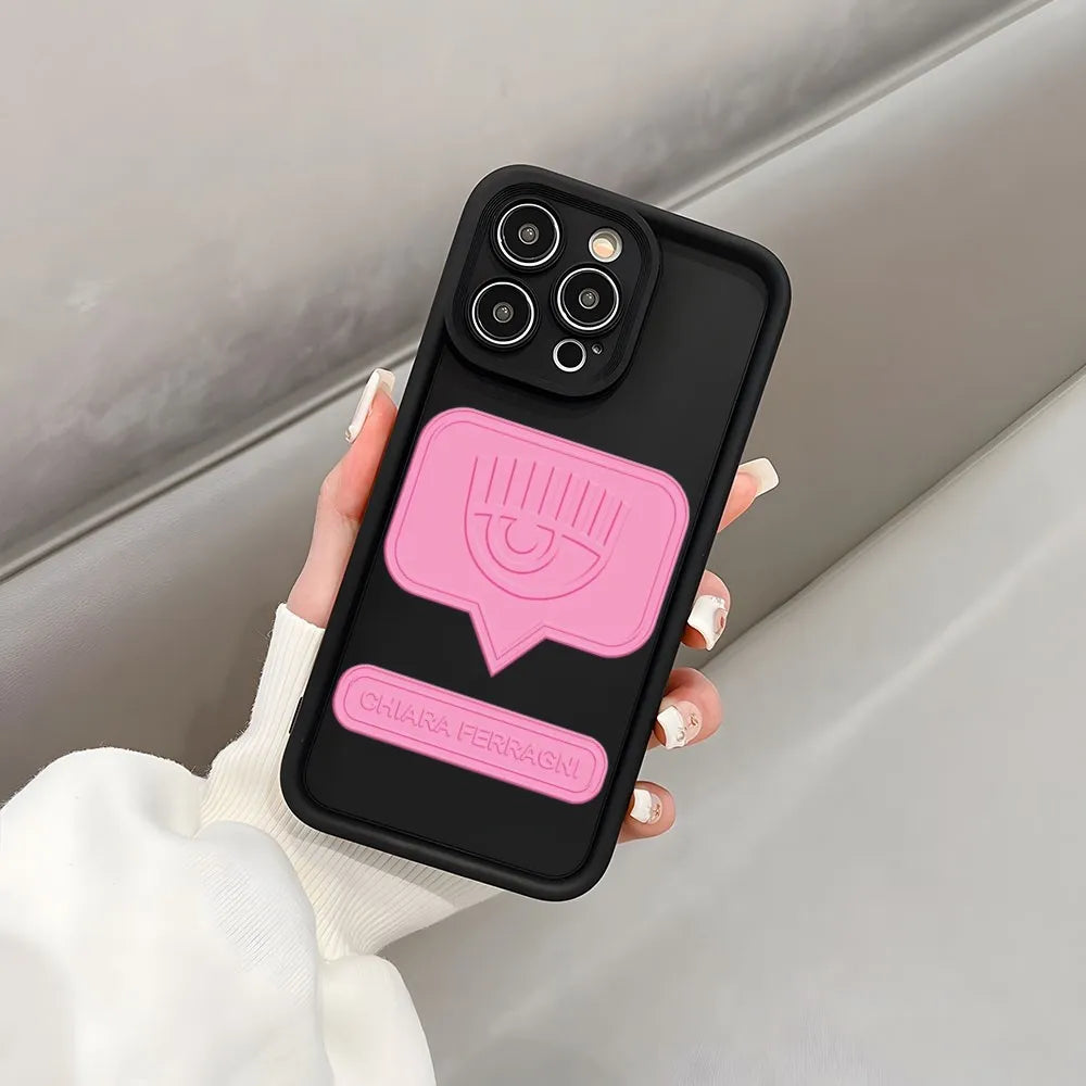 Funda para teléfono de Chiara's Eye - La moda se une a la función 👁️✨