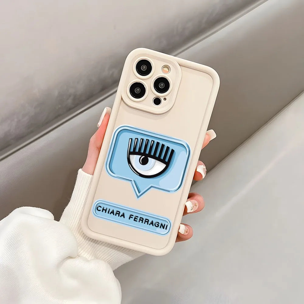 Funda para teléfono de Chiara's Eye - La moda se une a la función 👁️✨