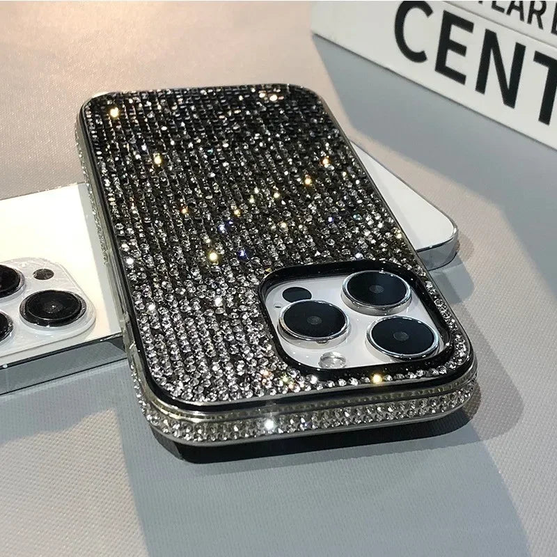 Estuche de borde brillante de lujo 💎