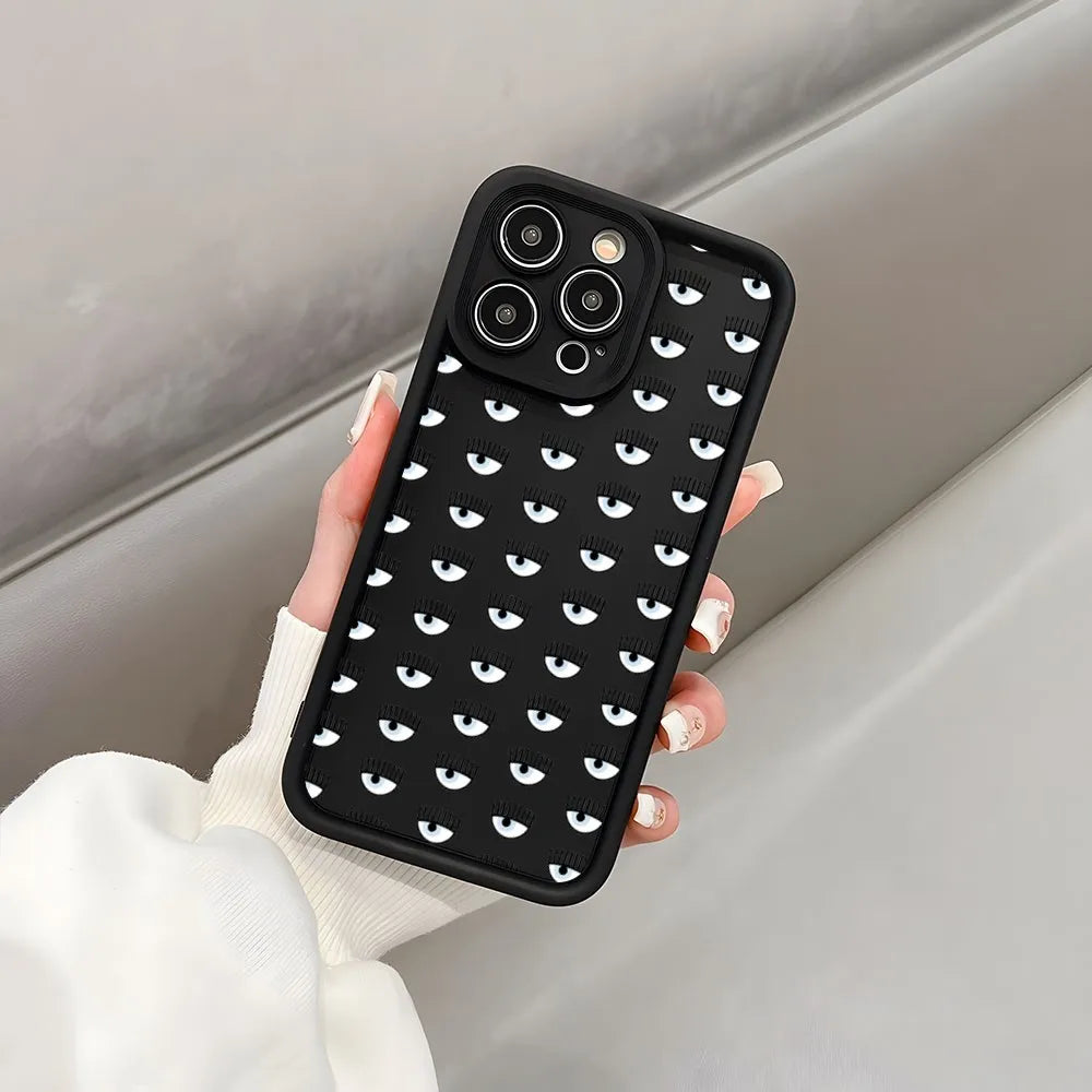 Funda para teléfono de Chiara's Eye - La moda se une a la función 👁️✨