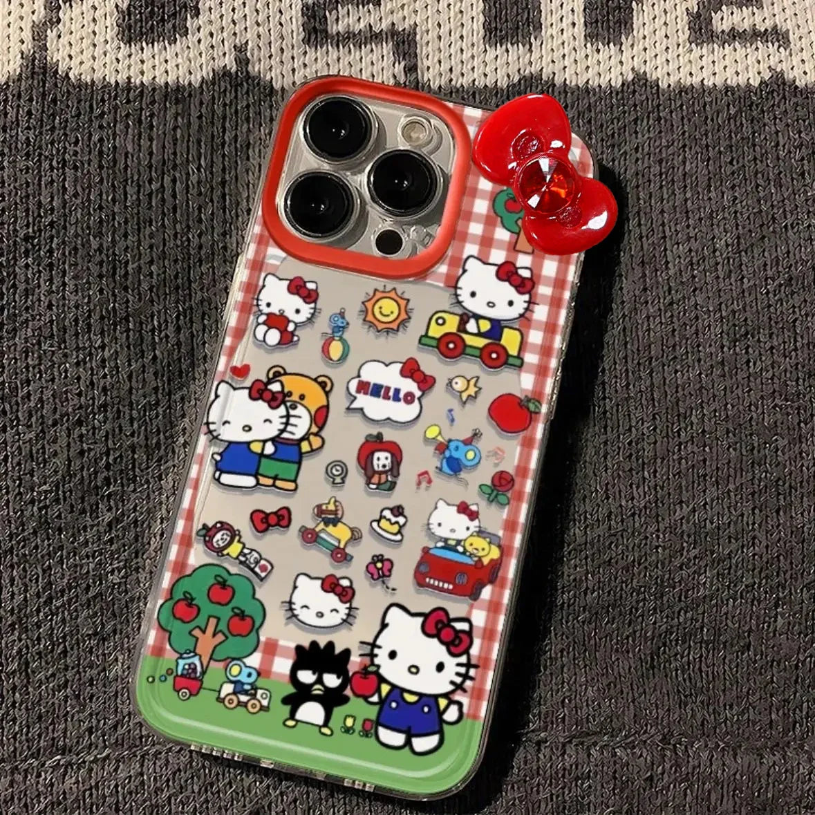 Funda para teléfono Cartoon Red HK ❤️ - ¡Bonita, divertida y protectora!