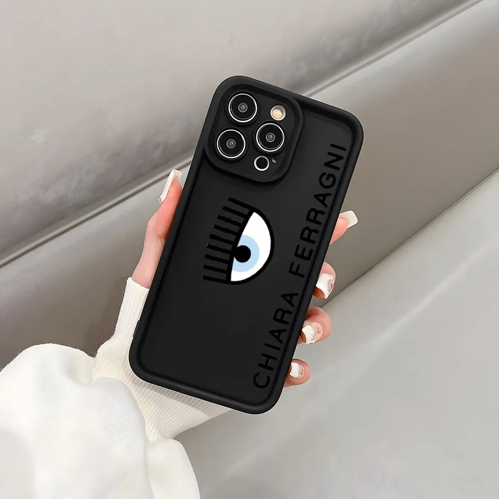 Funda para teléfono de Chiara's Eye - La moda se une a la función 👁️✨