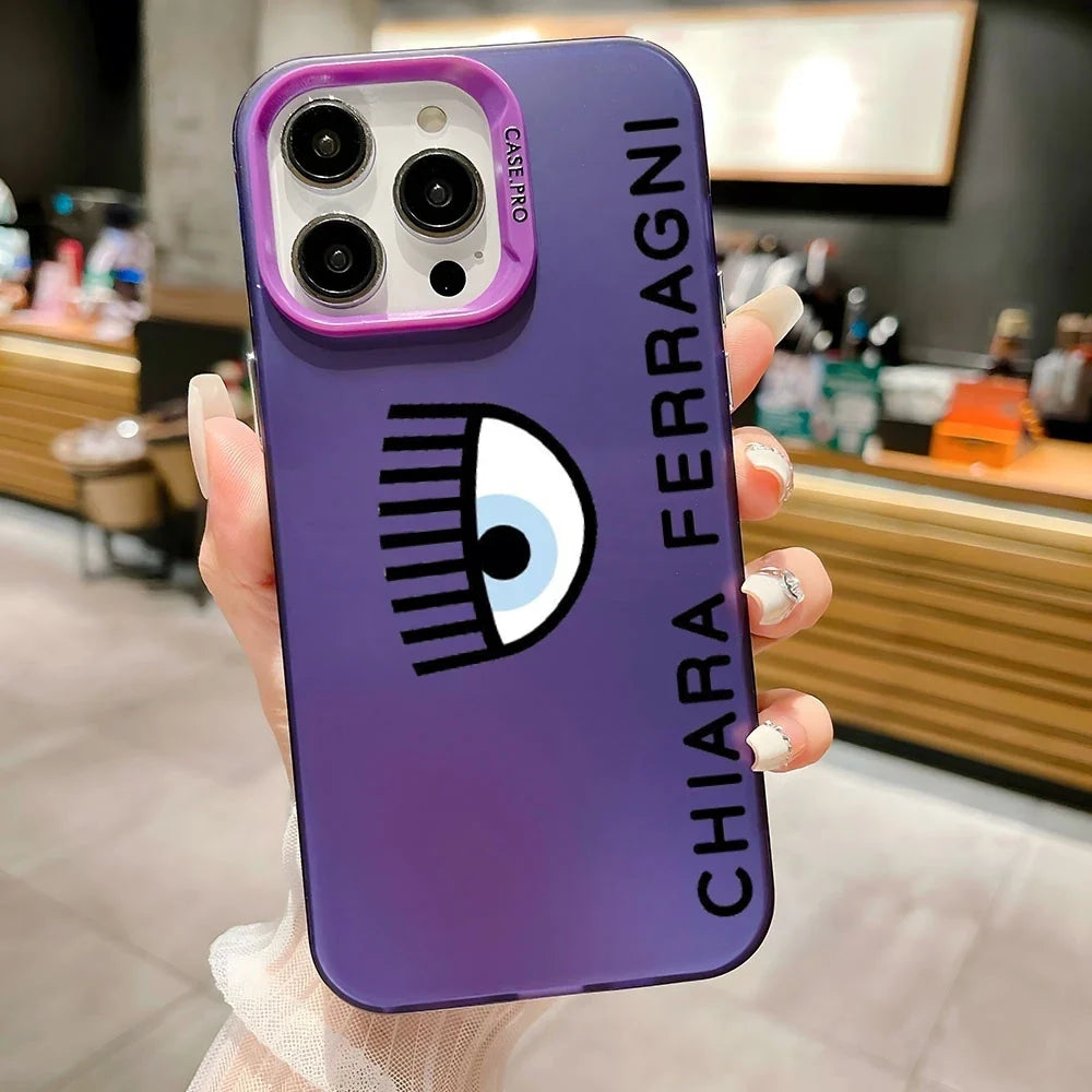 Funda para teléfono de Chiara's Eye - La moda se une a la función 👁️✨