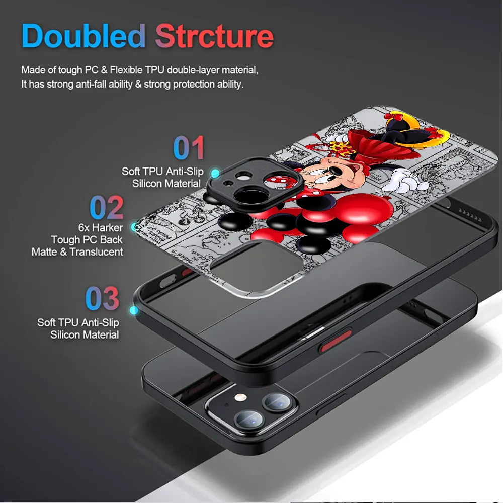 Funda para teléfono Mickey y Minnie Love ❤️