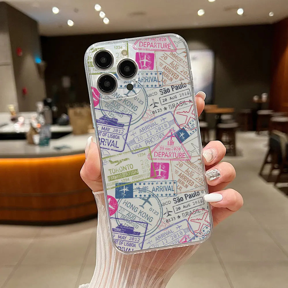 Funda para teléfono Travel Life ✈️🌍