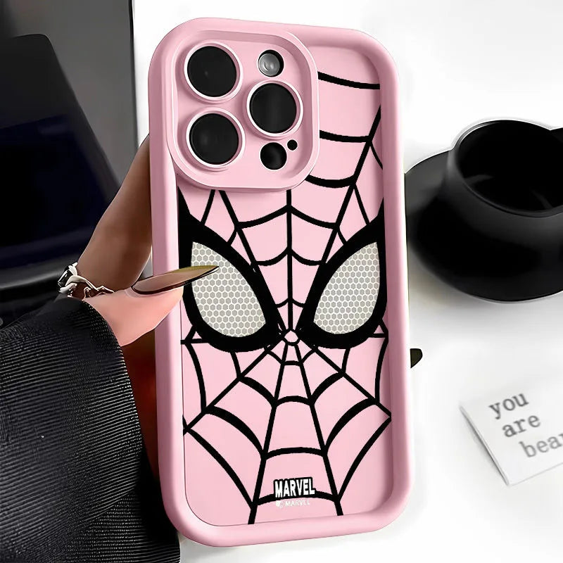 Funda de teléfono de TPU suave de Marvel Spider-Man 🕷️