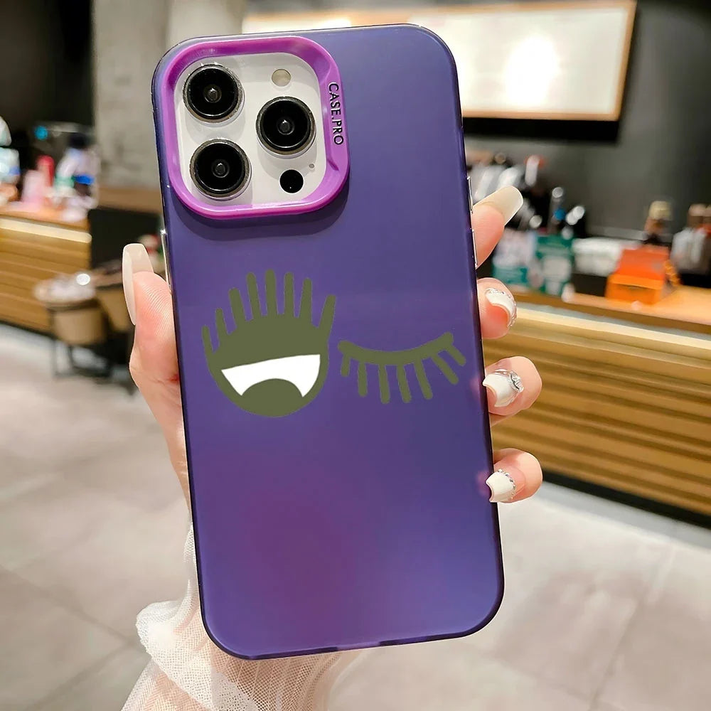 Funda para teléfono de Chiara's Eye - La moda se une a la función 👁️✨