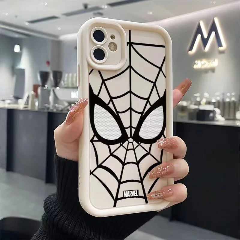Funda de teléfono de TPU suave de Marvel Spider-Man 🕷️