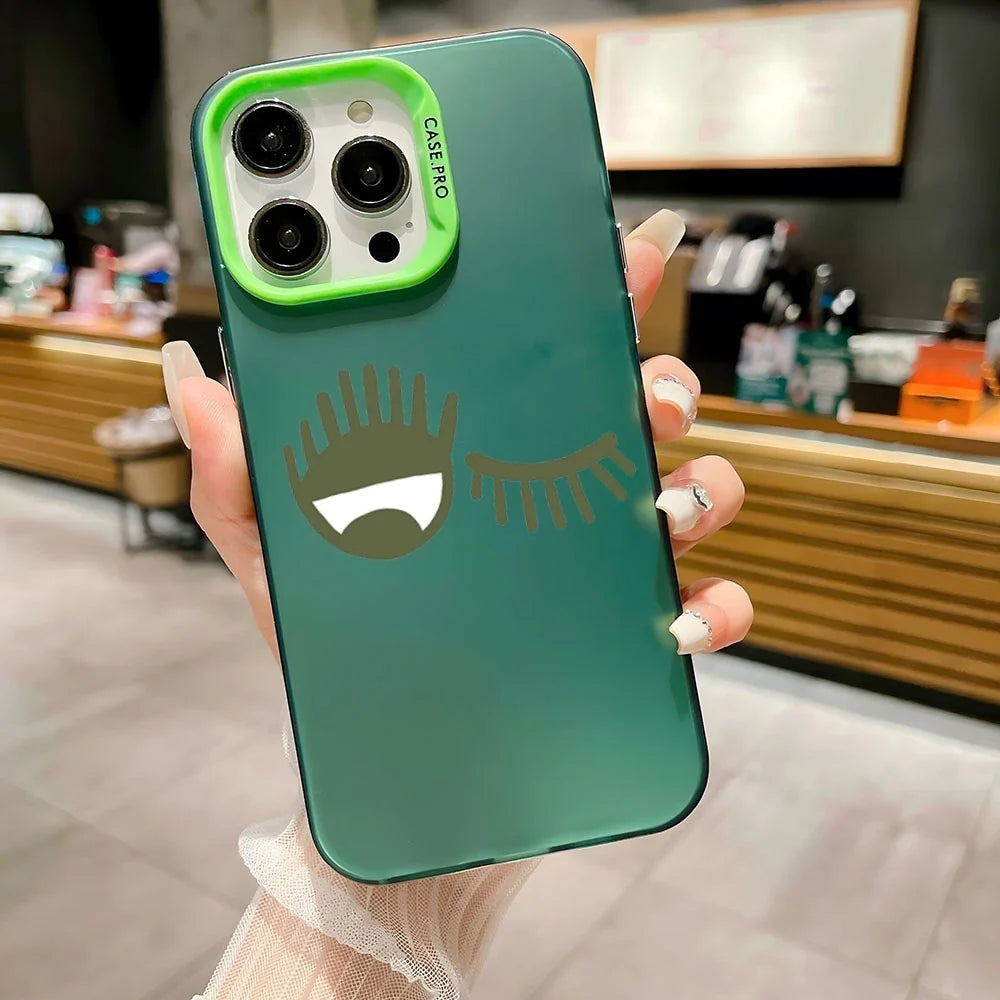 Funda para teléfono de Chiara's Eye - La moda se une a la función 👁️✨