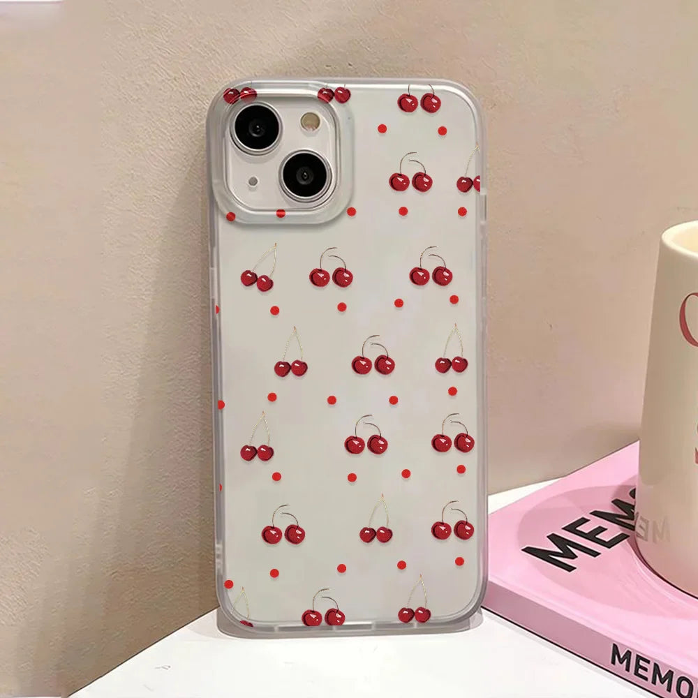 Funda para teléfono afrutada 🍒 - ¡Fresca, divertida y protectora!