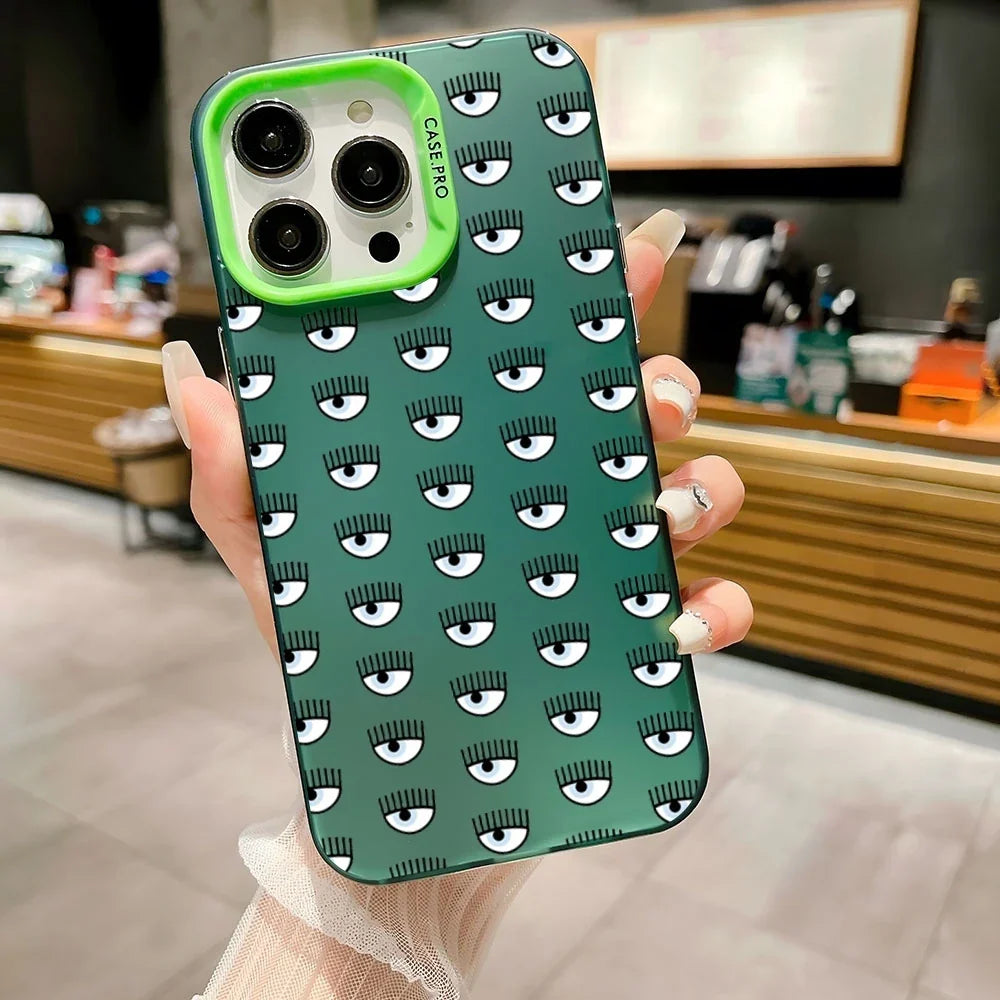 Funda para teléfono de Chiara's Eye - La moda se une a la función 👁️✨