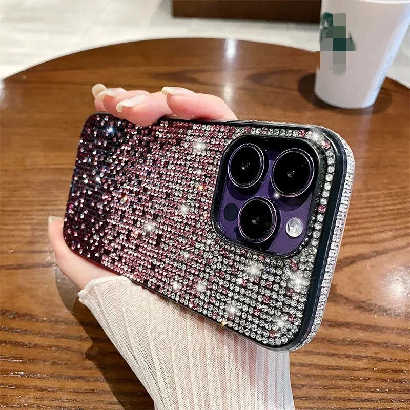 Estuche de borde brillante de lujo 💎
