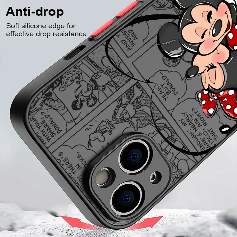 Funda para teléfono Mickey y Minnie Love ❤️