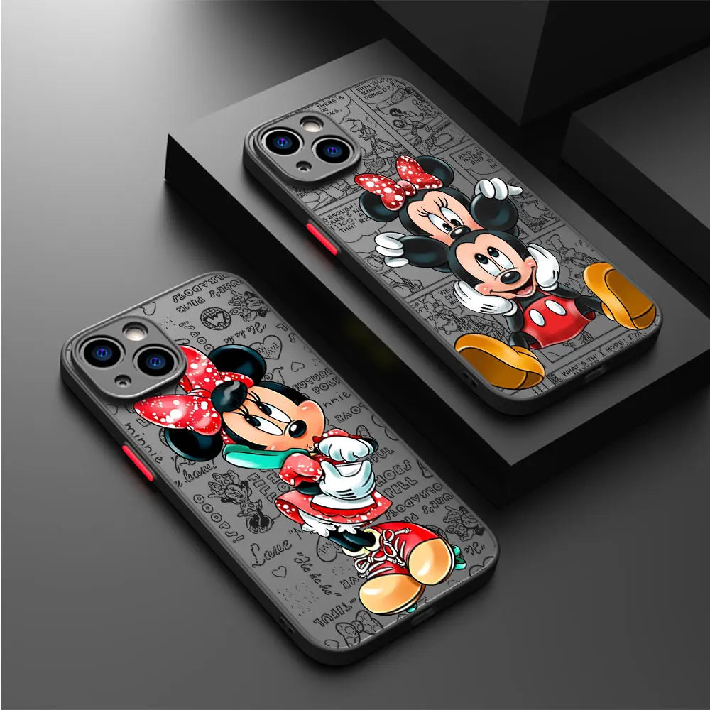 Funda para teléfono Mickey y Minnie Love ❤️