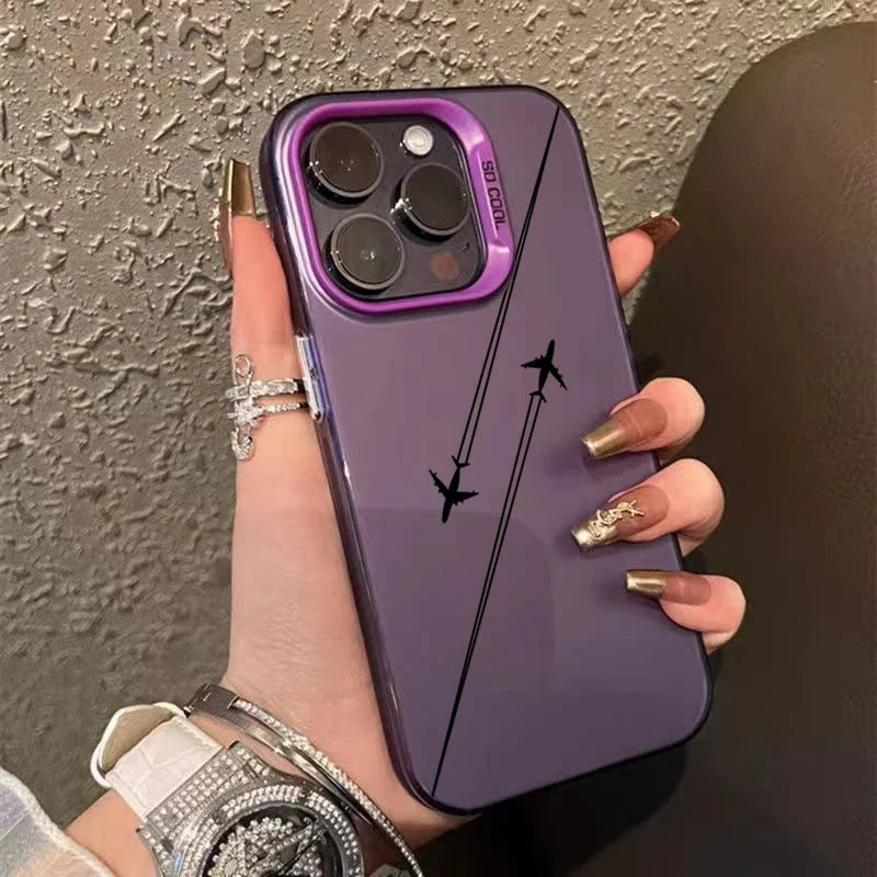 Funda para teléfono de ruta de avión ✈️