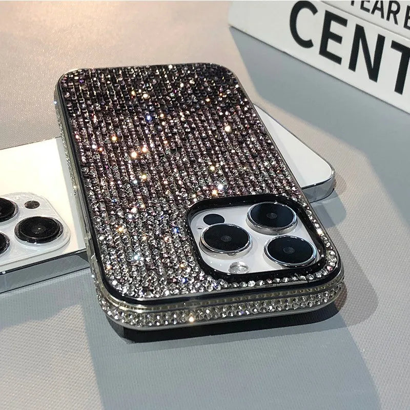 Estuche de borde brillante de lujo 💎