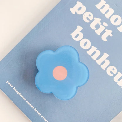 Soporte para anillo de teléfono de flores de dibujos animados 🌼 - ¡Bonito, práctico y seguro!