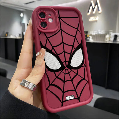 Funda de teléfono de TPU suave de Marvel Spider-Man 🕷️