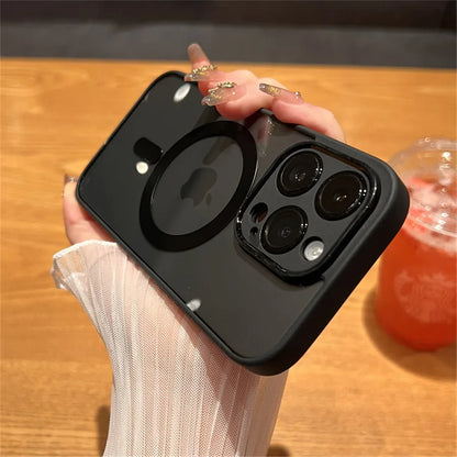 Funda MagSafe magnética de lujo ⚡