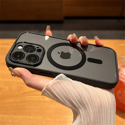 Funda MagSafe magnética de lujo ⚡