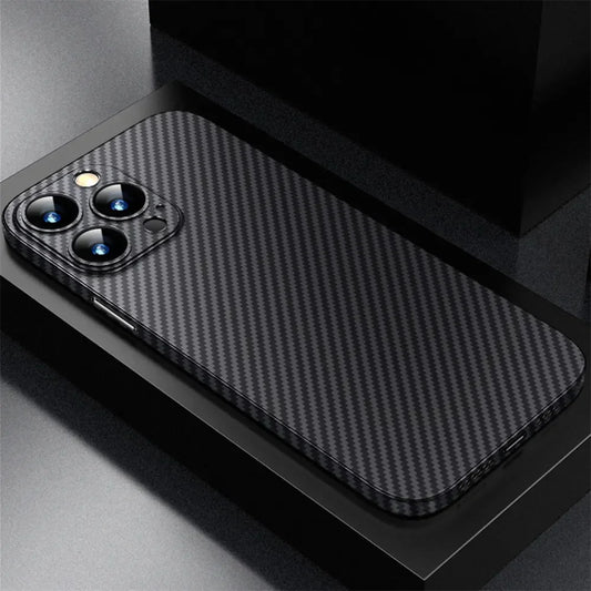 Funda mate de fibra de carbono ultrafina de lujo 🔳