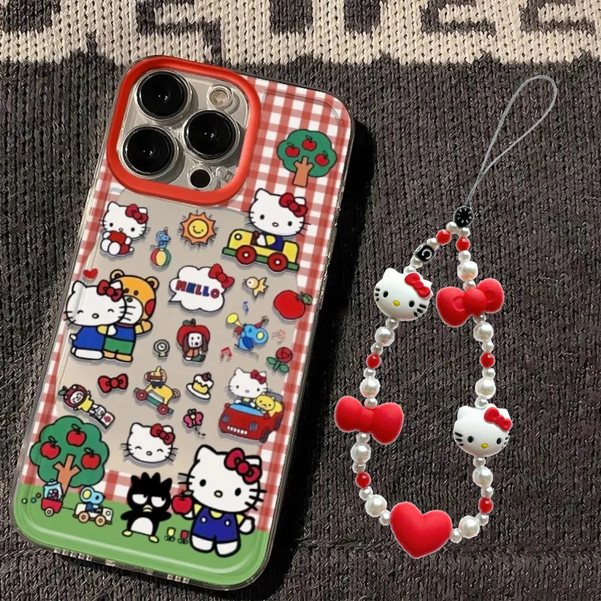 Funda para teléfono Cartoon Red HK ❤️ - ¡Bonita, divertida y protectora!
