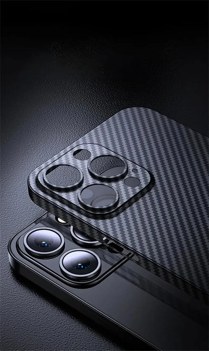 Funda mate de fibra de carbono ultrafina de lujo 🔳