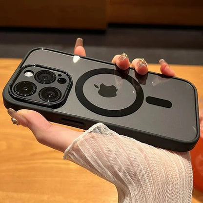 Funda MagSafe magnética de lujo ⚡